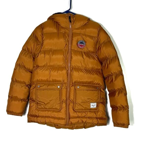 Herschel Men’s Featherless Hooded Jacket Size Small - Picture 1 of 9